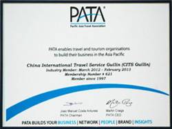 CITS Guilin Continues PATA Membership