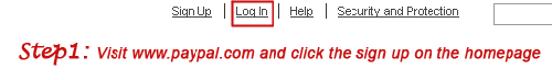 Visit www.paypal.com and click the sign up on the homepage