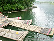Bamboo raft