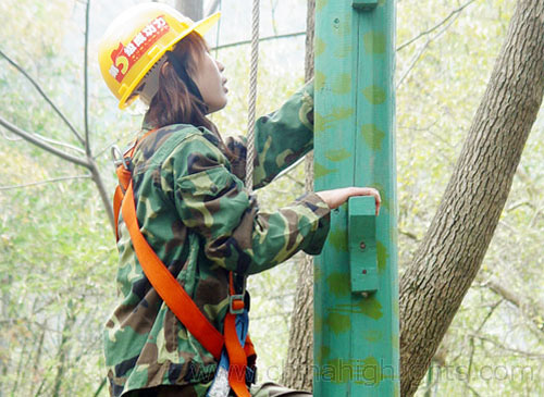 Climbing Girl