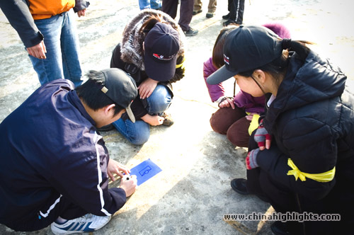 Working for team slogan