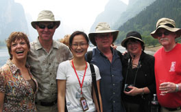 China Highlights customers is with Grace Wang, one of the best tour guides at China Highlights.