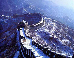 Great Wall in snow