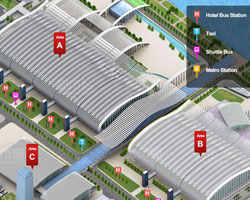 Pazhou Complex Transportation Map