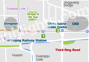 Houhai Area Beijing Central Business District