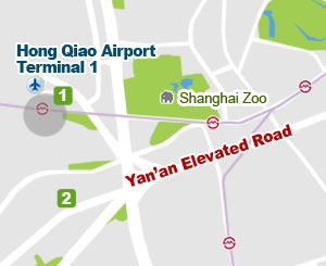 Hongqiao Airport Map Hongqiao Airport Map