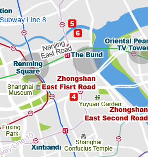 the bund map The bund map