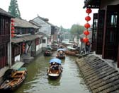 Shanghai And Suzhou With Zhouzhuang Water Town