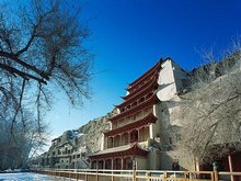 Dunhuang Winter Scenery