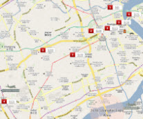2010 Shanghai Expo Hotels Map 2010 Shanghai Expo Hotels Map
