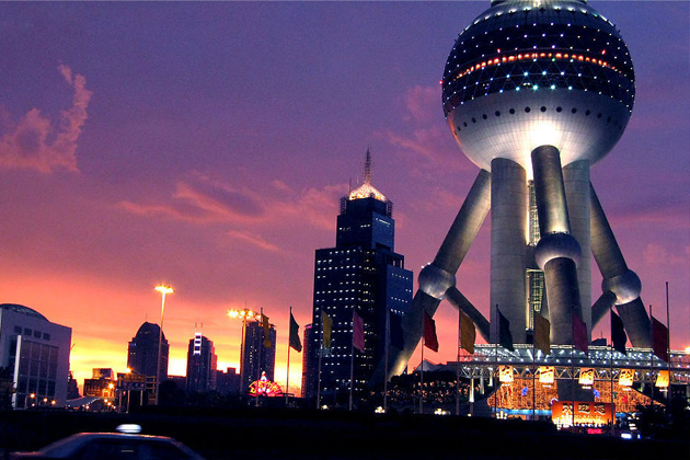 The Oriental Pearl TV Tower