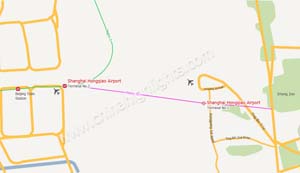 Hongqiao Terminal Transportation Map