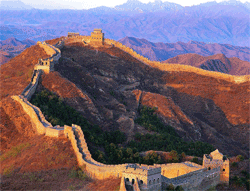 The Great Wall of China is the most popular attraction in China