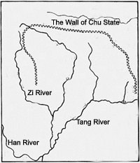 Map of Chu State Wall