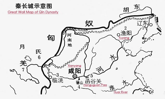 map of china with great wall of china. Search a Great Wall Tour