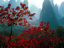 Scenery in Guilin in September