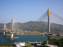 Hong Kong Tsing Ma Bridge