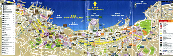 Hong Kong Stree Map Hong Kong Stree Map