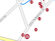 Map of Yangshuo Aiyuan Hotel
