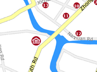 Map of Guilin Osmanthus Hotel