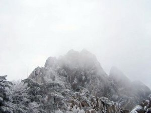 Huangshan Snowing Weather