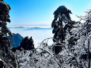 Huangshan Snowing Weather