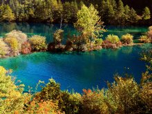 Jiuzhaigou Scenery in August