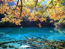Jiuzhaigou Scenery in June