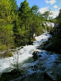 Beautiful Scenery in Jiuzhaigou in March
