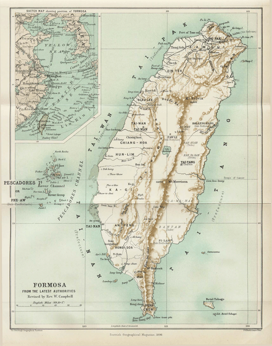 Map Taiwan