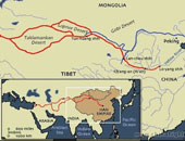 Ancient Silk Road Maps