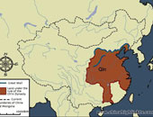 Qin Dynasty Map