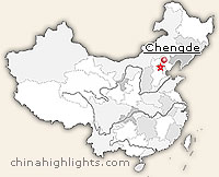 Chengde map