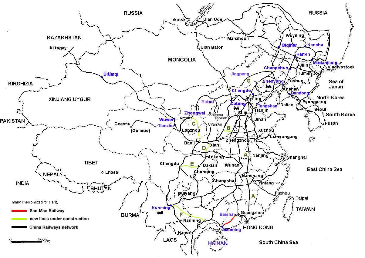 China Railway Network