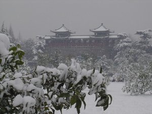 Nanjing Snowing Weather
