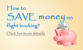 Save way on flight booking