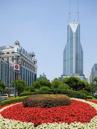Shanghai March Scenery
