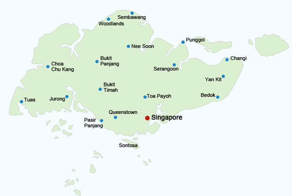 Southeast Asia Maps: Map of Singapore Malaysia Thailand Vietnam