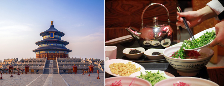 Temple of Heaven and Dawanju Restaurant