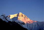 Sun rise over the Mt. Everest"