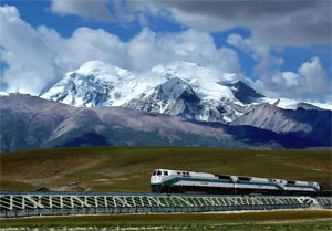 Tibet train trip