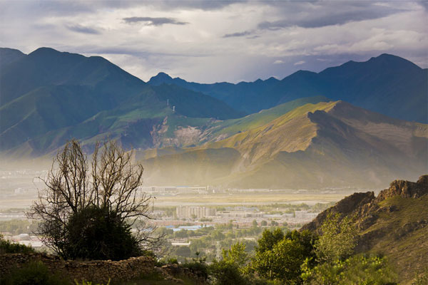 The valley in morning