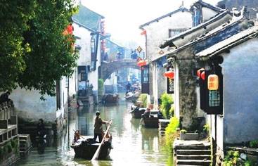 Xitang Ancient Town close to Shanghai