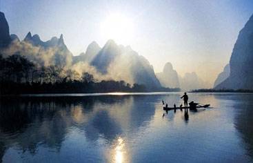 Li River in Yangshuo, Guilin