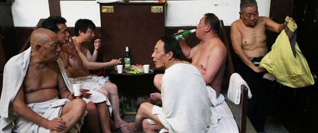 a bathhouse in Beijing