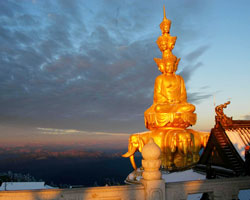 Golden summit of Emeishan