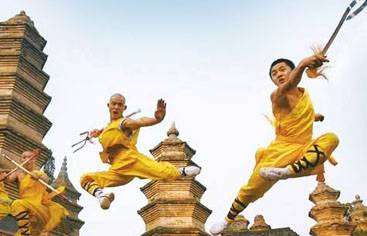 Practising Kungfu at Mt.Wutai