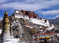Potala Palace in Lhasa