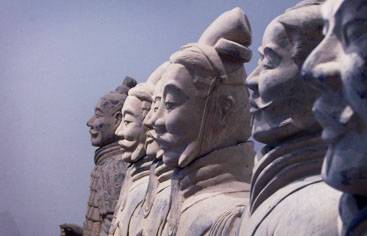 The Terracotta Army in Xian