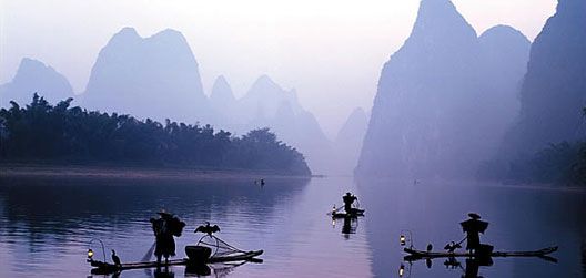 The Li River Cormorant and Fishermen